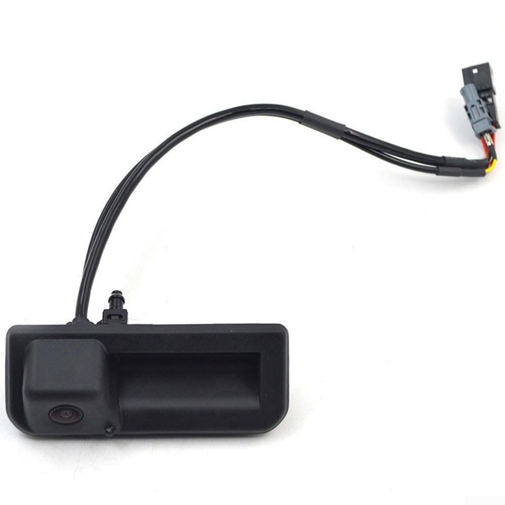 AugustknowU 12V ABS Rear View Reverse Parking Backup Camera OEM 3CM827566 Compatible with Cross Sport 2020+ Black Exterior Door Replacement
