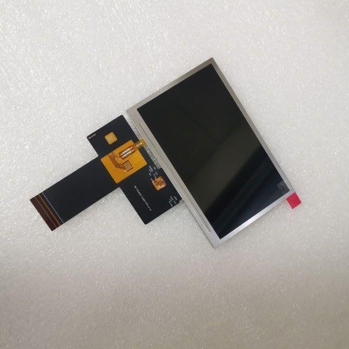 Suitable for Compatibility with 4.3-inch 40P 45P Long Cable Instrument LCD Screen, Night Vision Device Printer Display Screen, 480 * 272 Internal Screen (45P Interface)