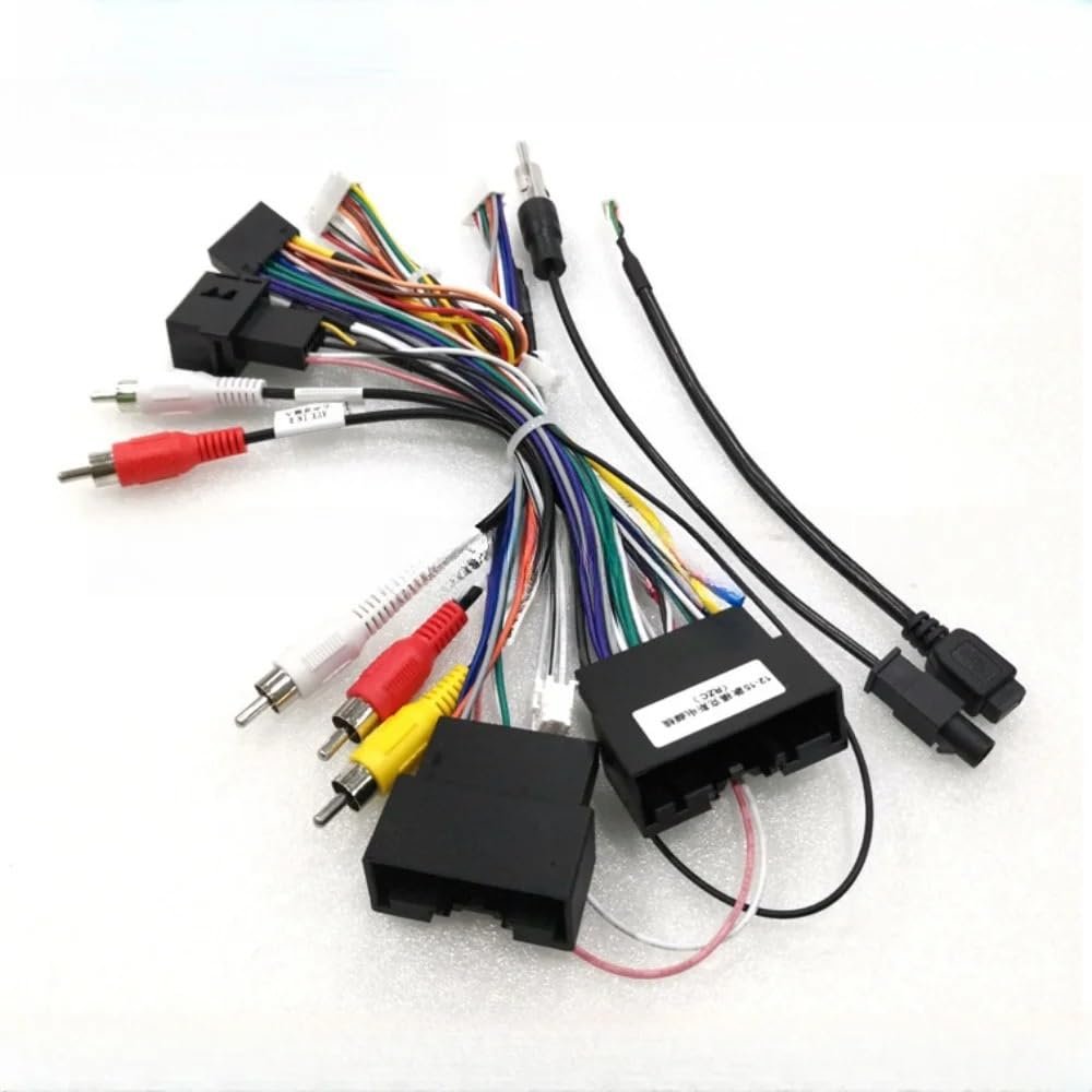 16 Pin Harness CANBUS for Ford for Focus 2011-2019 Fiesta Edge Explore Android Radio Sync