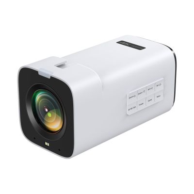 4K 60FPS Camera, TOF Real-time Auto Focus, HDMI/SDI/USB3.0/IP, 20x Optical Zoom, Dual Microphones, HDR Auto Light Correction, Dual Streams Video Output for Live Streaming, Conference, Recording