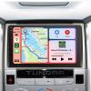 8 Core Radio Stereo for Toyota Tundra 2014-2021only fit JBL with Wireless CarPlay & Android Auto, 4+64G 9 Inch QLED Toyota Tundra Head Unit,Steering Wheel Control, GPS Navagation,AM/FM Radio view 1