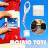 Pixel Filter Keychains,Funny Pixel Stylized Lens Keychain,Pendant Gift for Backpack Handbag Car Key view 3