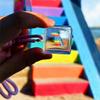 Pixel Filter Keychains,Funny Pixel Stylized Lens Keychain,Pendant Gift for Backpack Handbag Car Key view 4