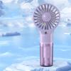BELOWSYALER Portable Handheld Misting Fan,4 Speed Personal USB Water Fans for Makeup Travel Outdoor view 3