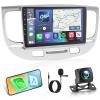 [4Core 64G] Car Radio for Kia Rio 2005-2011, Volxcereo 9 inch Android Touchscreen Stereo with Carplay/Android Auto, GPS Navigation, WiFi, Bluetooth, SWC, FM/RDS, 2G+64G view 1