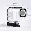 FEICHAO 60m/196ft Diving Case Waterproof Underwater Deep Dive Shell Compatible with GO Ultra Sports Camera (for Full Device) view 2