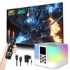 KINMRIS Z1 Mix Bluetooth Speaker TV Box 4K, Android 15.0 Smart Speaker with Lights, H313 Quad-core, 2.4GHz + 5GHz WiFi, TV Speakers Wireless for Home/Party/Outdoor view 1
