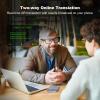 iTour A1 Smart AR Glasses, Two Way Real-Time Translator 110 Languages with iTourAR App, Offline Translation, Speech Recognition, Teleprompter, AI Assistant, AI Glasses for Travel, Meeting & Learning view 2