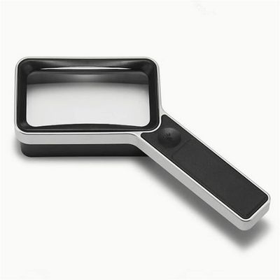 Magnifying Glass with Square Led Light 30 Times Rechargeable Reading Repair