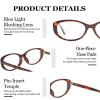 LVIOE Blue Light Glasses for Woman, Narrow Cateye Computer Glasses Non Prescription Fashion 2025 view 4