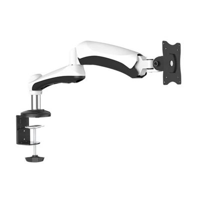 GVMUKNYE Single LCD Monitor Desk Mount Bracket Swivel Upwards-