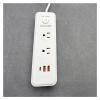 American Standard Multi-Functional Smart Power Strip with USB + Type-C Fast Charging, Taiwan Power Strip Expansion Port(2m) view 1