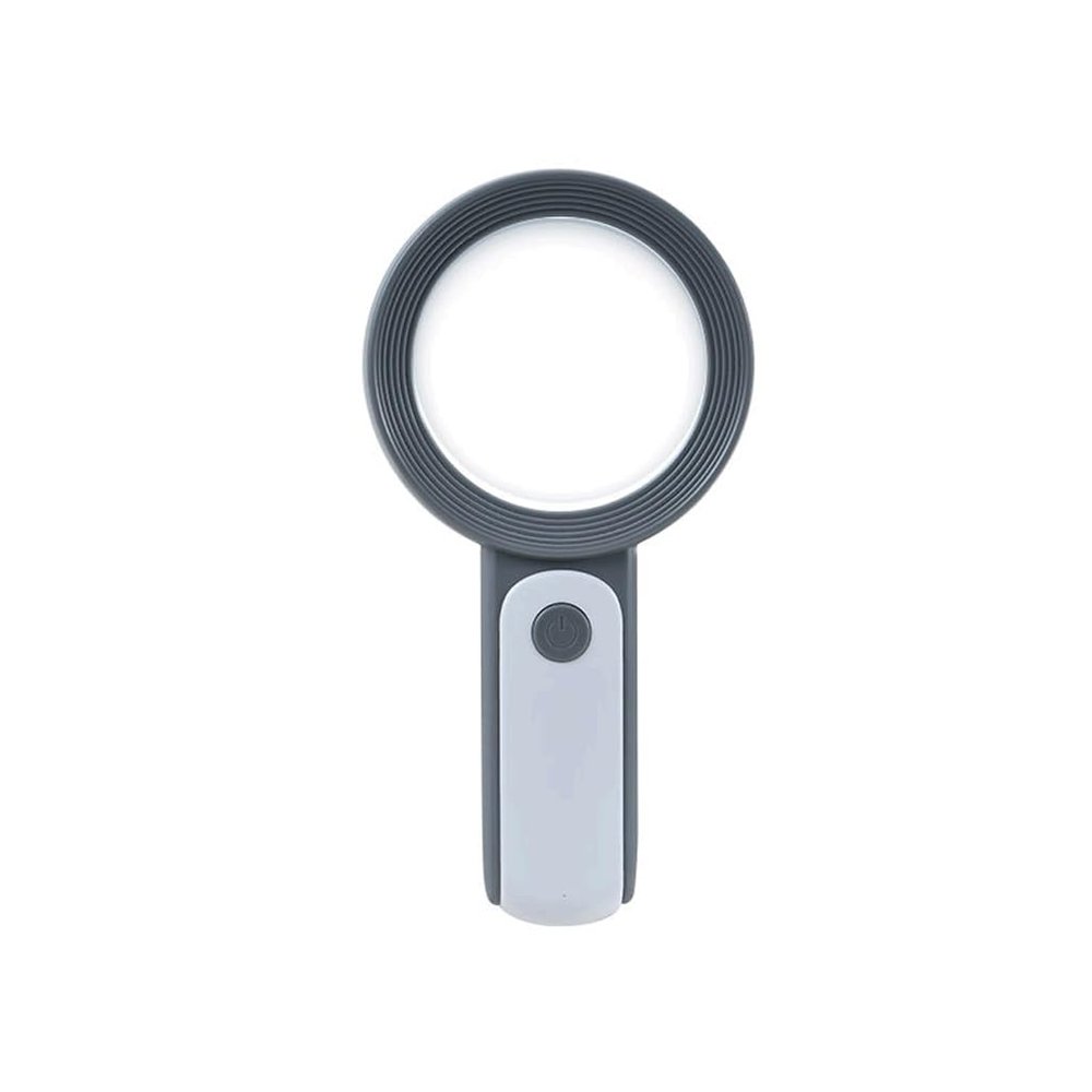 Handheld Magnifying Loupe with LED Magnifier Coins Stamps Seniors