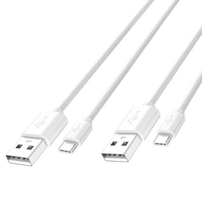 Superer 2 Pack 5 ft USB C Charging Cable Fit for PS5 Controller, PlayStation 5 DualSense, Xbox Series X/S Controllers, Xbox Elite Series 2 (Model 1914 1797), Fast Charger Replacement Cord, White