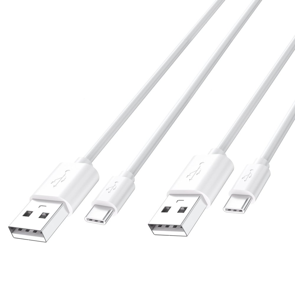 Superer 2 Pack 5 ft USB C Charging Cable Fit for PS5 Controller, PlayStation 5 DualSense, Xbox Series X/S Controllers, Xbox Elite Series 2 (Model 1914 1797), Fast Charger Replacement Cord, White