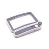 Rectangular Magnifying Glass with LED Light Foldable Magnifier Dimming Modes for Books Pages view 1