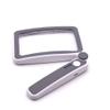 Rectangular Magnifying Glass with LED Light Foldable Magnifier Dimming Modes for Books Pages view 3