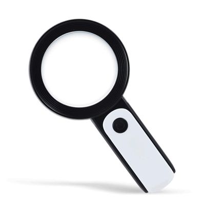 Handheld Magnifying Loupe with LED Magnifier Coins Stamps Seniors