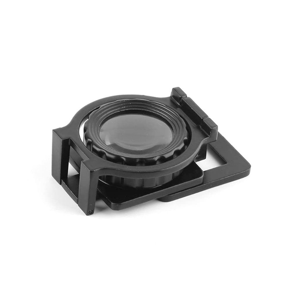 Metal Foldable Magnifier 20X Linen Tester Loupe Cloth Thread Counter Magnifying Glass Lens