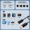 Wireless HDMI Mirroing Adapter/Cable/dongle,Streaming Stick,Wireless Display Adapter Extender Streaming Video/Audio to TV/Projector/Monitor,Suitable for iPhone/iPad/MacBook/Smartphone/Notebook view 4