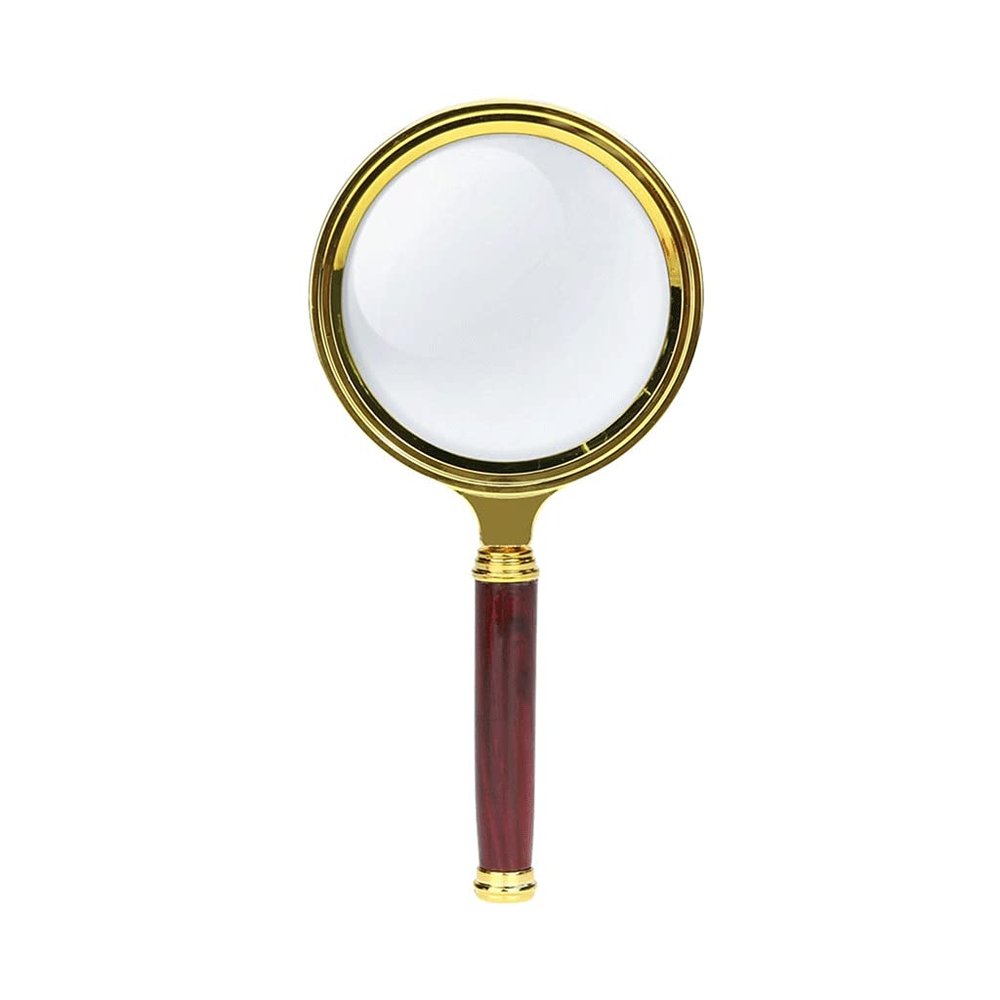 Large Magnifying Glass Magnifier Lens Reading Map Jewelry Loupe 10X