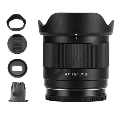 Compatible for Fujifilm X-Mount 15mm 25mm 35mm 56mm F1.7 APS-C Auto Focus Lens Set(AF 15mm F1.7 Air,XF)