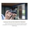 Compatible for Sony E-Mount 75mm F1.5 Manual Focus Lens with M42 Adapter(with EOSM Adapter) view 2