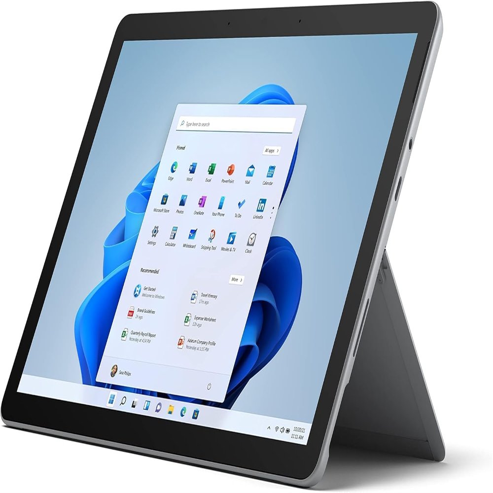 Microsoft Surface Go 3-10.5" Touch-Screen - Intel Core i3-8GB Memory - 128GB SSD - WiFi - Platinum Windows 11 PRO (Renewed)