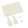 Drfeify Premium 1/4 and 10 Inch ABS Cassette Tape Splicing Set with Fasteners for Easy Tape Cutting, Suitable for Revoxsonido Aperture Cassettes view 3