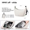 Compatible for Camera Sling Bag, Compact SLR Storage Shoulder Bag for Travel and Daily Use(HMN1 Off White) view 2