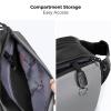 Compatible for Lightweight Camera Sling Bag, 10L Photography Shoulder Bag with Drone Pouch(10L Green Pouch) view 3