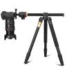 Compatible for DSLR Cameras, QZSD Q999H Aluminum Alloy Extendable Tripod Monopod with Quick Release Plate & Ball Head view 4