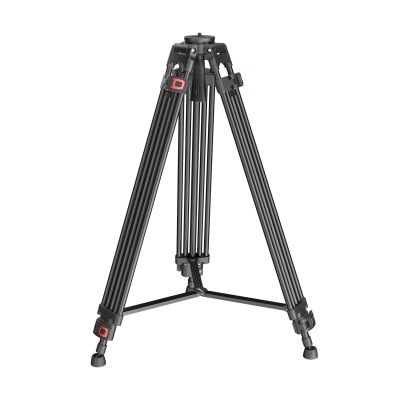 Compatible for DSLR Camcorders, DF6 74" Professional Video Tripod, 3-Section Metal Legs with Panorama Head, 10kg Capacity(DF6 Tripod)