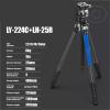 Compatible for DSLR and Mirrorless Cameras, Portable Carbon Fiber Tripod with Center Ball Head Kit, 4-Section Legs view 4