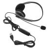yiMANtrading Call Center Headset, Business Headph with Noise C, HD Voice Communication Phone Headset with Rotatable Phone, HEA ustomer Service, ABS l (USB) view 3
