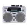 BTSEURY Retro Cassette Player, AM FM Radio Recorder with Built in Speaker and Headphone Jack, Digital Clock Timer, Auto Rewind Function for Portable Music Playback view 2