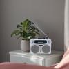 BTSEURY Retro Cassette Player, AM FM Radio Recorder with Built in Speaker and Headphone Jack, Digital Clock Timer, Auto Rewind Function for Portable Music Playback view 3