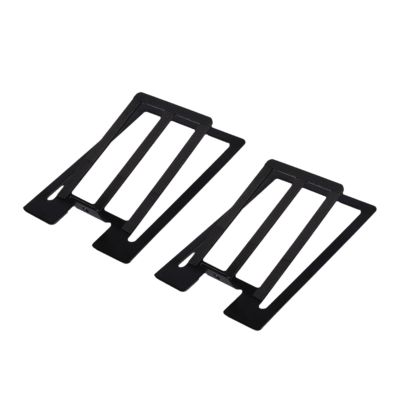 2X Desktop Speaker Stand Base Small Speaker Rack Freestanding Utility Mount Holder for Room Indoor 15 Tilt Metal Base 6.22x4.33inch