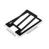 2X Desktop Speaker Stand Base Small Speaker Rack Freestanding Utility Mount Holder for Room Indoor 15 Tilt Metal Base 6.22x4.33inch view 2