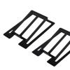 2X Desktop Speaker Stand Base Small Speaker Rack Freestanding Utility Mount Holder for Room Indoor 15 Tilt Metal Base 6.22x4.33inch view 3
