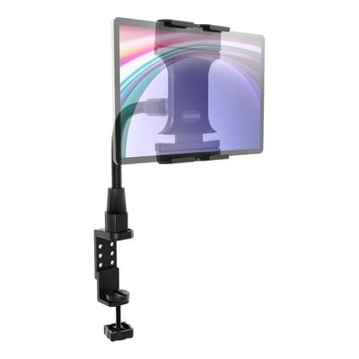 ARKON Mounts Slim-Grip Ultra Pro POS Tablet Mount with 12" Gooseneck Clamp, Adjustable Tablet Holder, Flexible Countertop or Table for iPad POS Stand