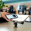 ARKON Mounts LockVise POS Drill-Base Locking Tablet Mount, 360 Adjustable Locking Tablet Holder, Secure Fixed Countertop or Wall Installation, for iPad POS Stand view 3