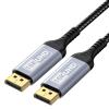 JINPIAOPIAO DP16K Gaming Cable Supports 16K Resolution 8K@60Hz 4K240Hz Refreshing Rate Double Port Design Copper Cored Line view 4