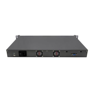 1U Firewall Appliance OPNsense, Sophos, Kerio, VPN, Celeron 5205U, RZ02, 6 x Intel I211 I210 LAN, 2 x SFP, Console, with SIM Slot, 32G RAM, 128G SSD