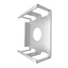 JINPIAOPIAO Under Desk Mount Space Saving Organizers for Laptop Compact Design with Ventilation AntiScratch Coating Bracket view 1