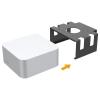 JINPIAOPIAO Under Desk Mount Space Saving Organizers for Laptop Compact Design with Ventilation AntiScratch Coating Bracket view 3