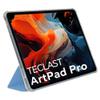 AKNICI Case for TECLAST Tablet Artpad Pro 12.7'' Android 15 Tablet, Ultra Slim PU Leather Protective Cover Case with Auto Wake/Sleep Folding Trifold Stand Soft TPU Back Shell, Blue view 2