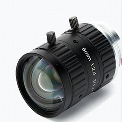 12MP Industrial Lens C Mount 6mm Fixed Focus 1/1.7'' for Factory Automation