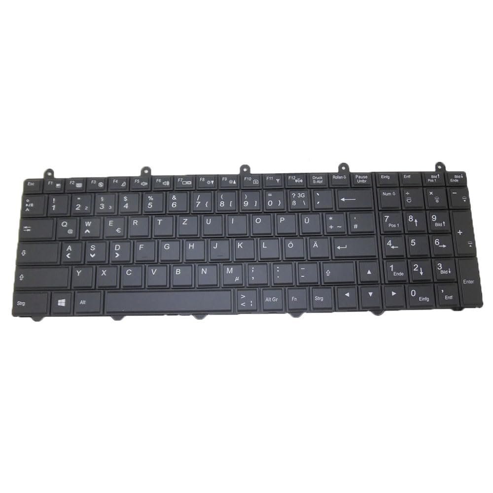 Laptop Keyboard for Schenker XMG P503 Pro Germany GR with Backlit Black