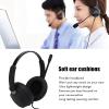 SparkFeng X6D 3.5mm Binaural Phone Headset, Call Center Headphone with Phone, Noise C Headset for Customer Service, Comable Weight with ENC view 2